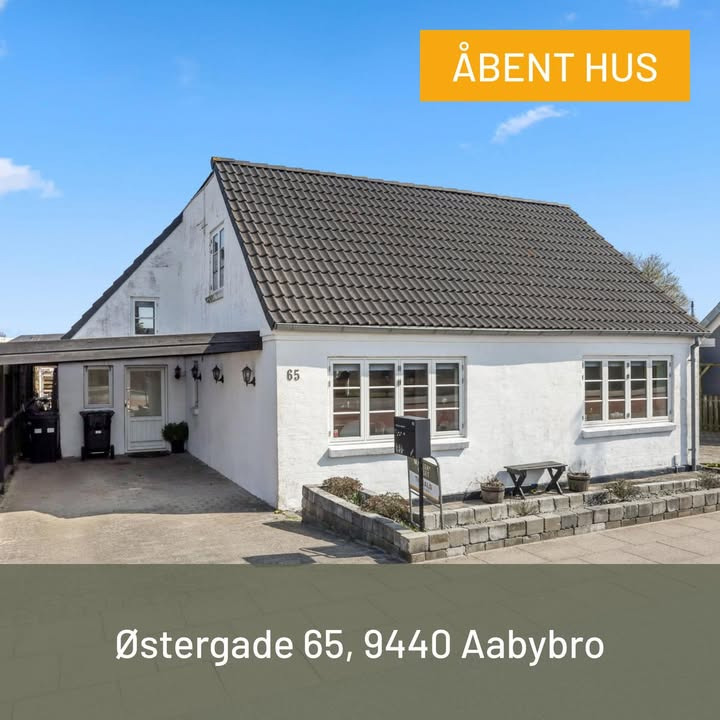 Mæglerhuset - Aabybro inviterer til åbent hus søndag 11. maj