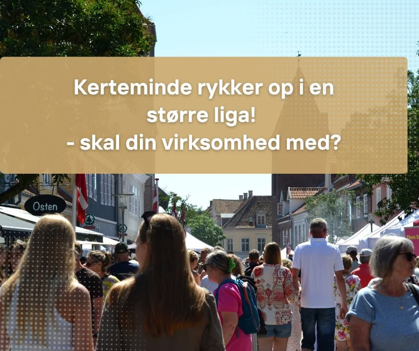 Erhverv og Turisme Kerteminde tilbyder unikt turismepartnerskab for virksomheder