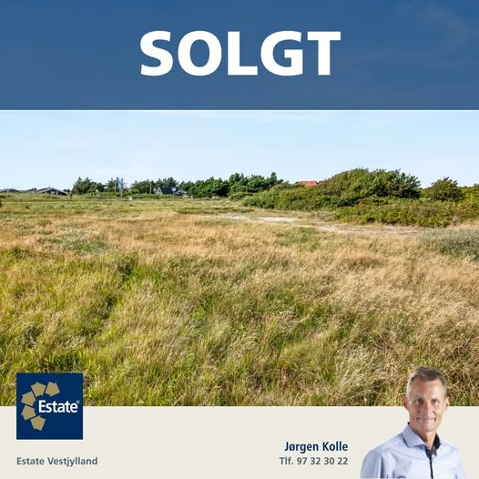 Estate Vestjylland sælger attraktiv fritidsgrund i Nr. Lyngvig