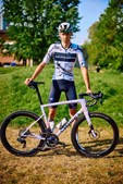 Ansatte Magnus Bächler klar til Fyn rundt med sin nye S-Works Tarmac SL8 cykel