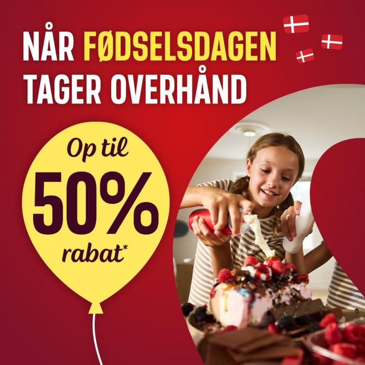 Skousen Thisted fejrer fødselsdag med op til 50% rabat