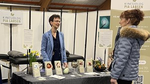 Spar stort på kinesiologiske behandlinger til Randers Marked