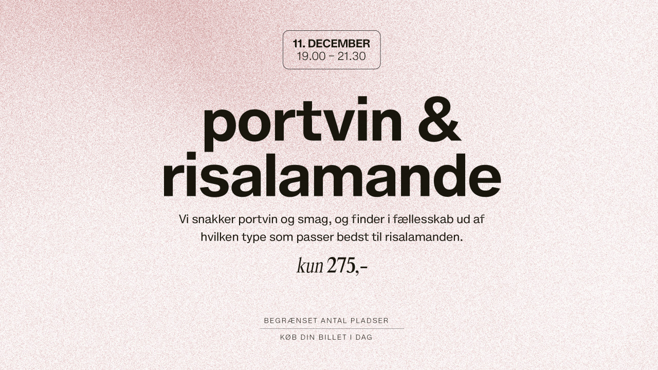 Find den perfekte portvin til risalamanden i Odense