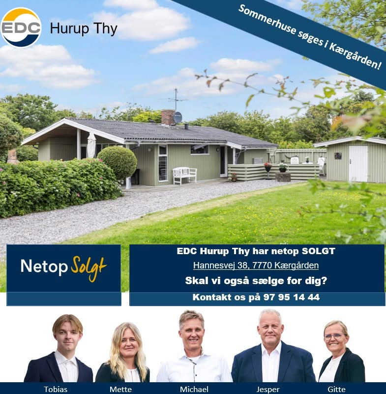 Nyt fra EDC Hurup Thy