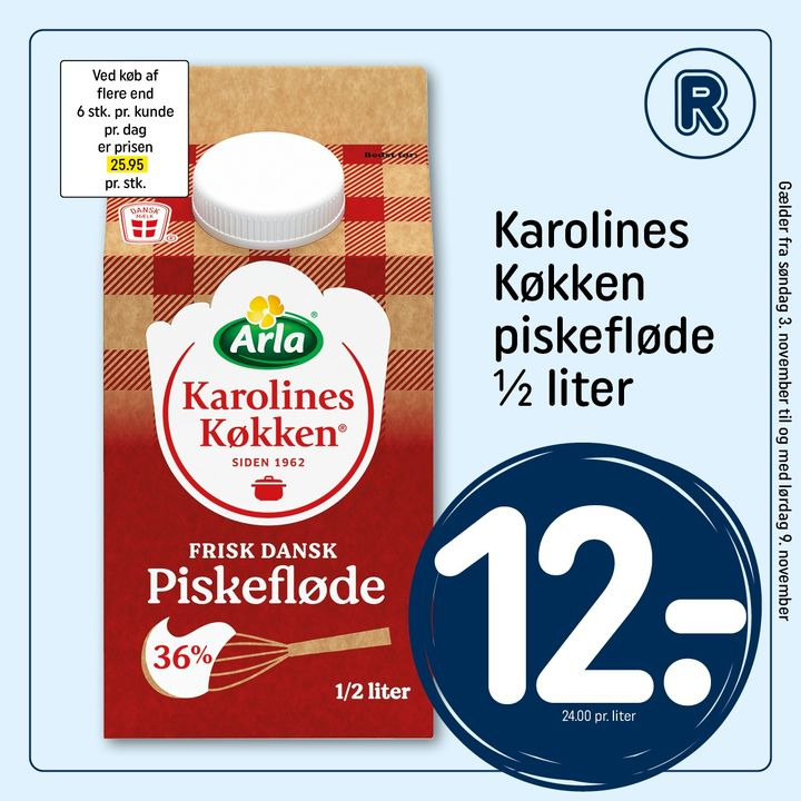 Ny avis ude nu hos REMA 1000 Hadsund: gælder fra 3. til 9. november