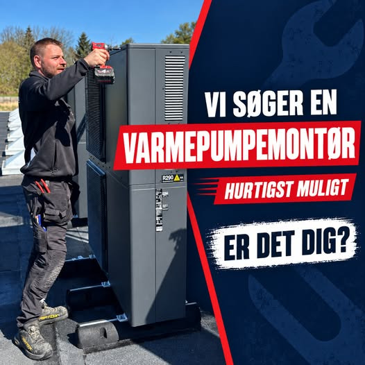Hedensted VVS Service søger varmepumpe montør