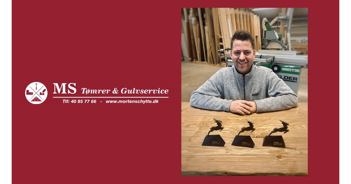 MS Tømrer & Gulvservice stopper ved tredje Gazelle-udmærkelse i træk