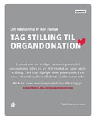 Vejlby Apotek opfordrer til aktiv stillingtagen om organdonation