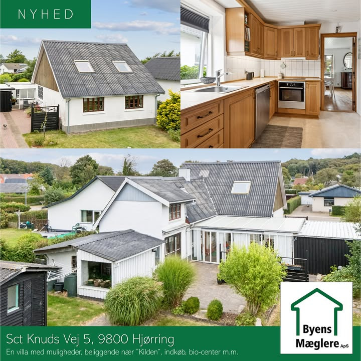 Byens Mæglere ApS tilbyder villa med mange muligheder i Hjørring