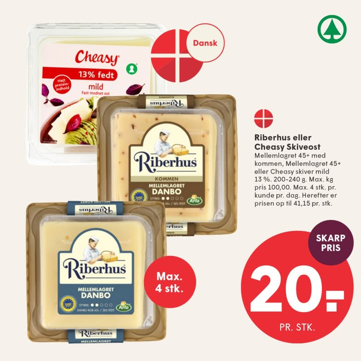 Ostetilbud fra SPAR SKALLERUP A/S gælder i denne uge