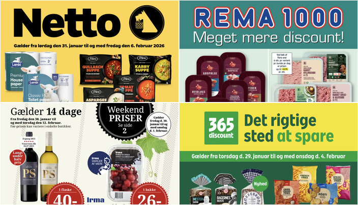 Heineken øl til kun 75 kr. og Spier PS vin med stor rabat - se de lokale dagligvaretilbud