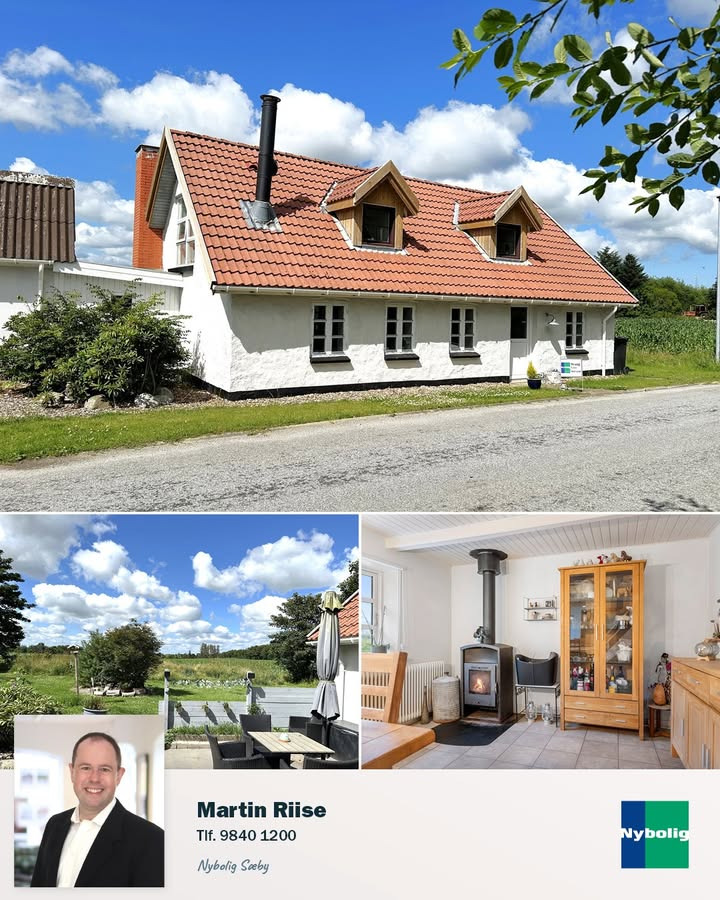 Hyggelig villa i naturskønne omgivelser på Fjembevej 42 til salg hos Nybolig Sæby A/S