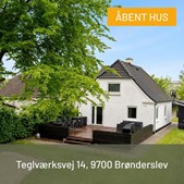 Mæglerhuset Brønderslev inviterer til åbent hus med tilmelding søndag d. 8. juni