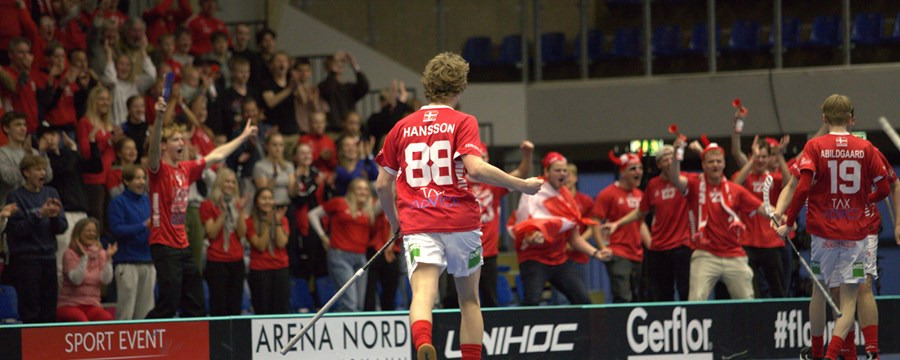 Publikumsrekord ved U19 VM i Floorball i Frederikshavn