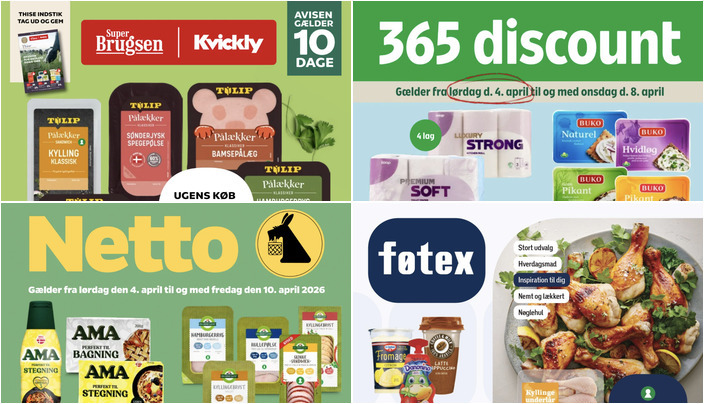 Gode tilbud på Buko flødeost til 10 kr. og Den Grønne Slagter pålæg til 10 kr. i Gentofte