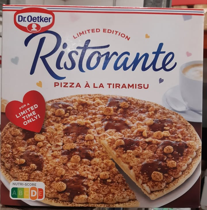 Meny Randers tilbyder Dr. Oetker pizza à la tiramisu til afhentning