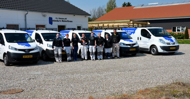 Meincke's Malerfirma holder stor lagersalg