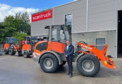 Scantruck A/S oplever stor interesse for nye Weycor 3-serie læssemaskiner