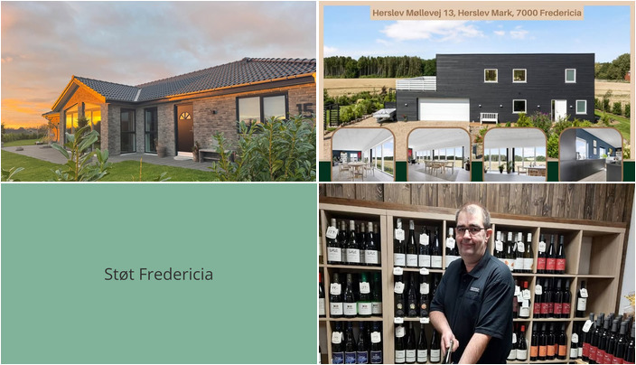 Nyt fra Ejendomsmægler Mike Andersen, RealMæglerne Middelfart og FREDERICIA VINHANDEL
