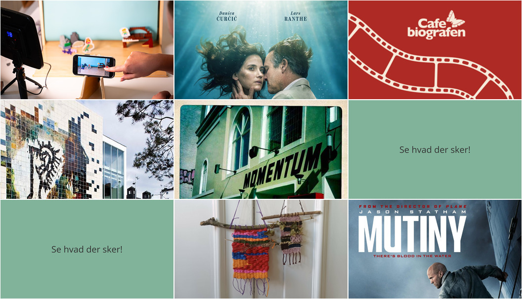 Fascinerende filmvisninger og kreative workshops venter i Odense