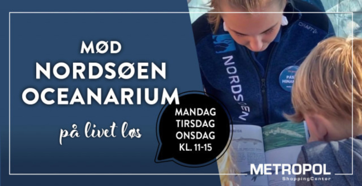 Fabeldyr og havmonstre i Metropol Shoppingcenter