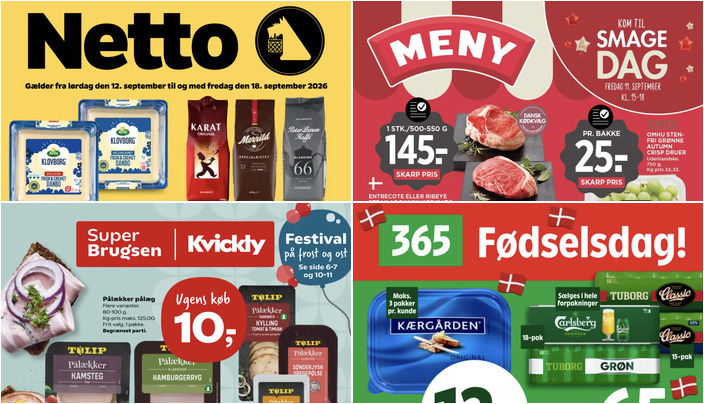 Ugens tilbud: Kærgården smørbar til 12 kr. og Pepsi eller Faxe Kondi til kun 9,95 kr.