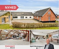 Westergaard Bolig præsenterer ejendom med bolig og tømrerværksted til salg