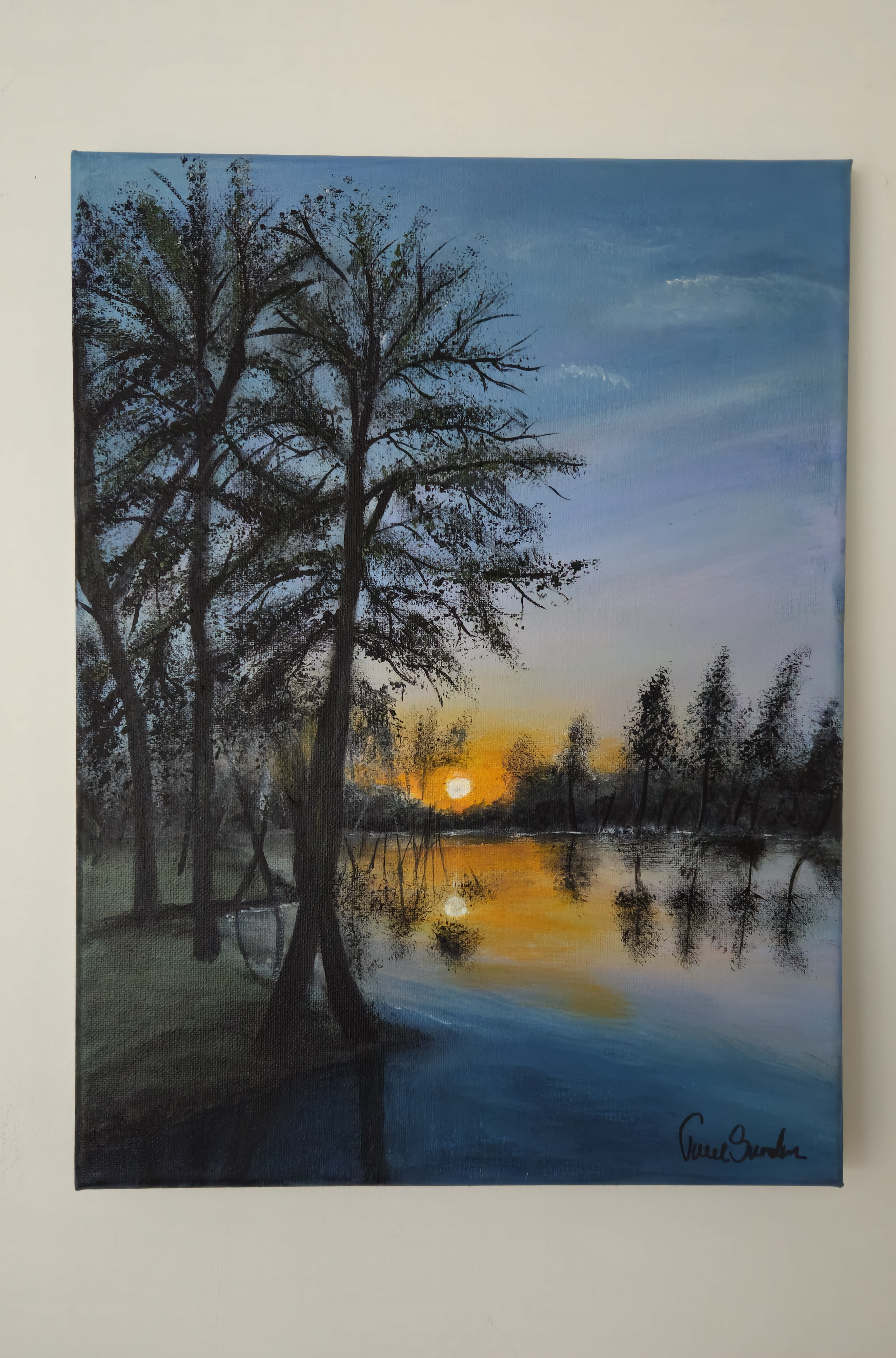 Malerklubben Regnbuens Vinterudstilling på Tranum Strandgaard 12.2. til 15.2. 2026