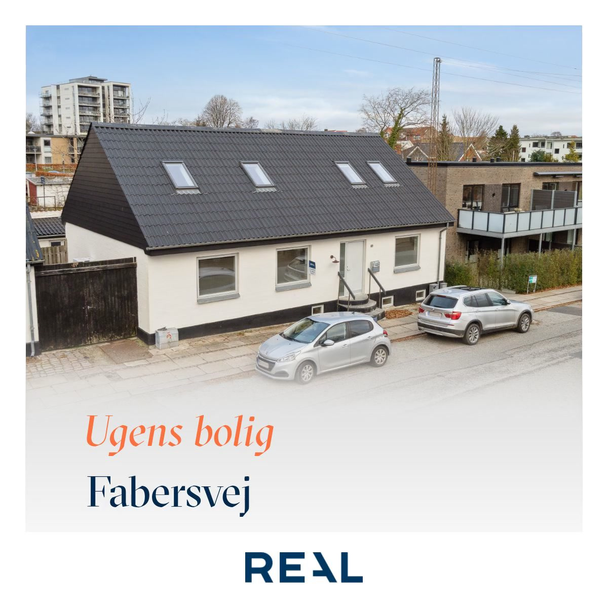 RealMæglerne Klaus Larsen præsenterer: Moderniseret byhus med lyse rum til salg