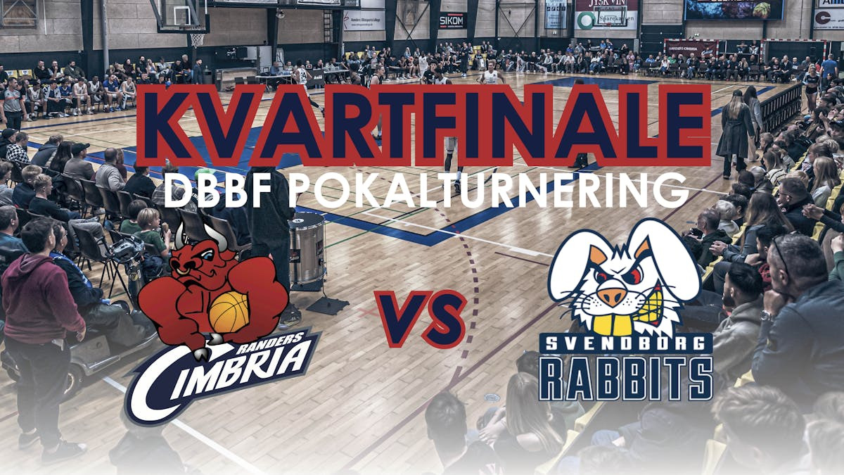 Basketballbrag i Randers: Randers Cimbria mod Svendborg Rabbits