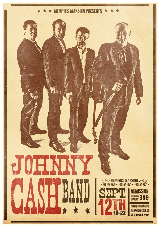 Johnny Cash Band vender tilbage til Randers