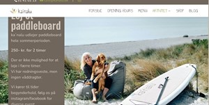 Fælles padling på kajakker og boards i Ishøj