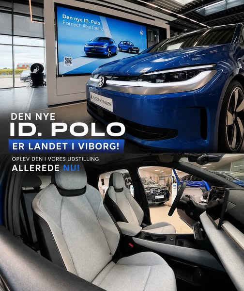 Autocentralen Viborg inviterer til at opleve den nye ID. Polo i udstillingen
