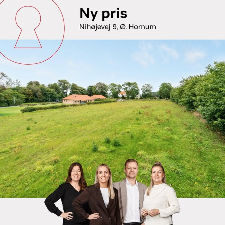 Home Støvring nedsætter prisen på byggegrund i Ø. Hornum med 300.000 kr.