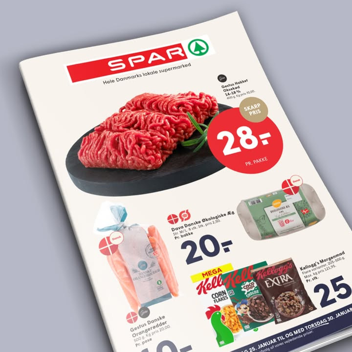 Få inspiration til ugens indkøb hos SPAR Skallerup A/S i den nye avis