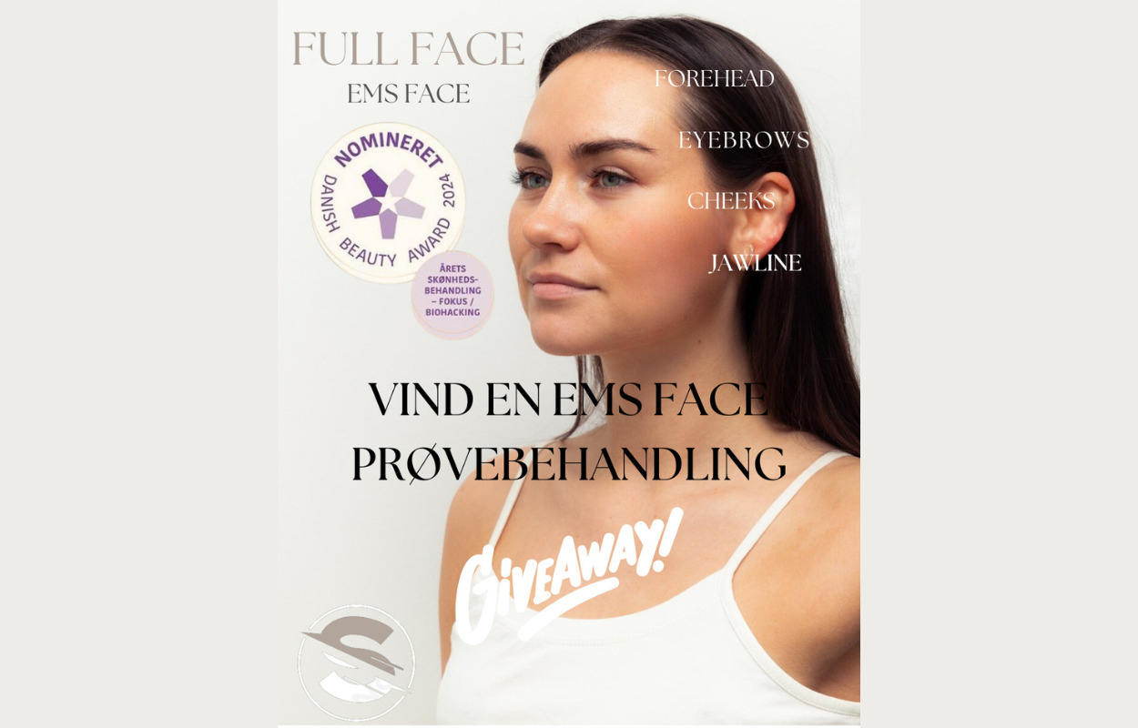 Studio Strong lancerer konkurrence: Vind en EMS Face-prøvebehandling!
