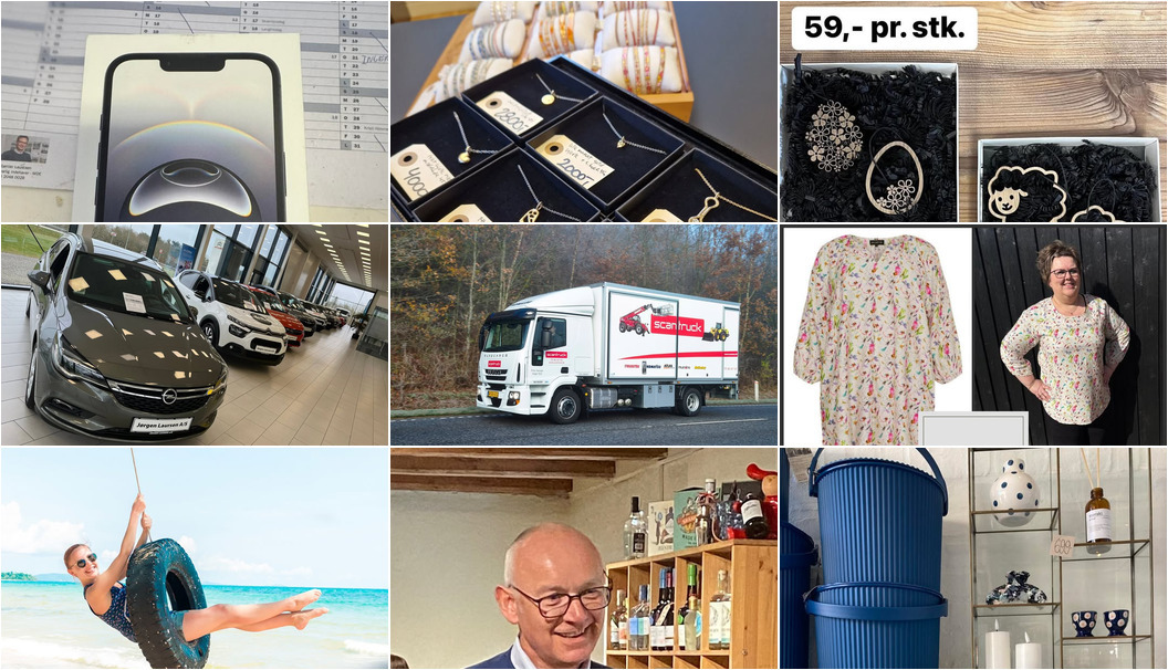 Nyt fra Jørgen Laursen A/S, WIIBEN, GARDEROBEN og 7 andre