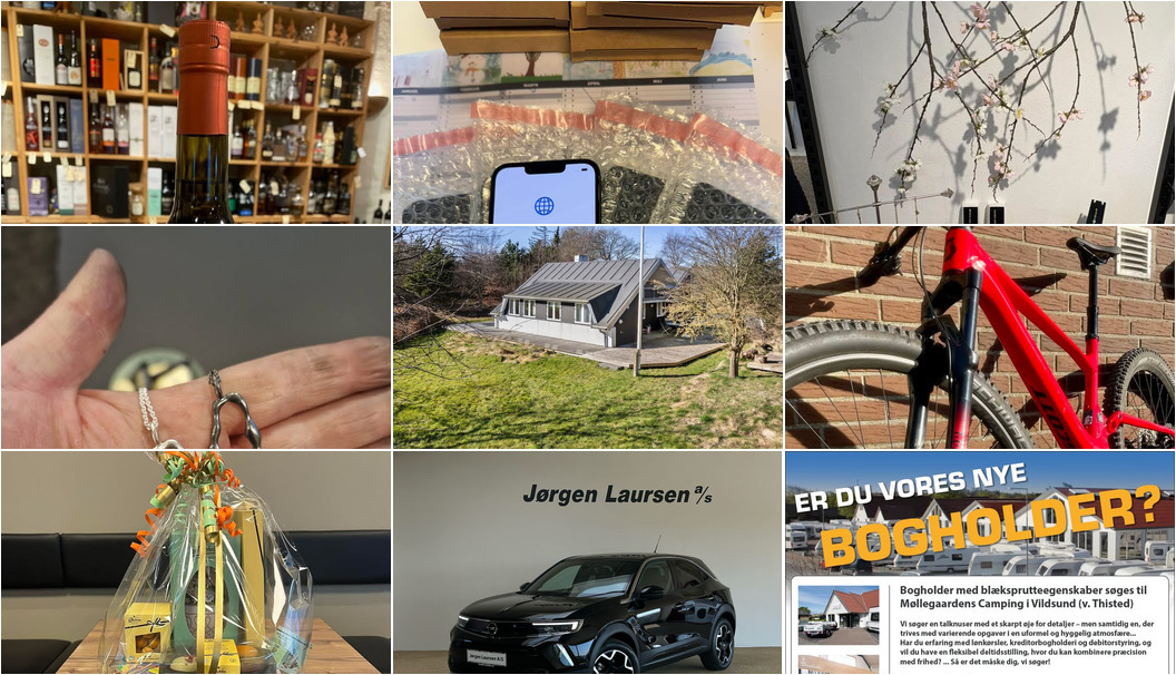 Nyt fra Møllegårdens Camping, Guldsmed Ø, WIIBEN og 9 andre