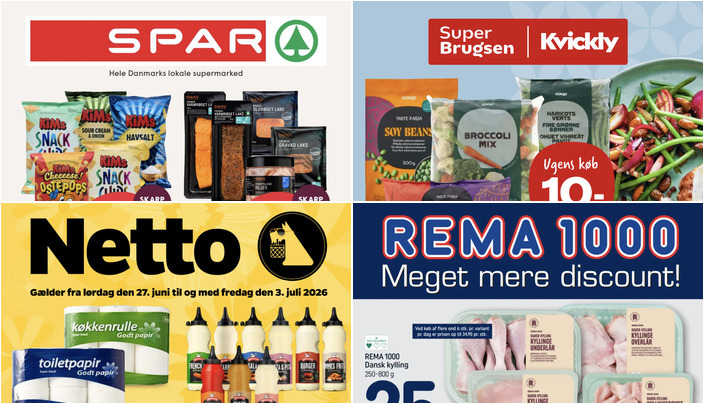 Toiletpapir til kun 10 kr. og dansk kylling til 25 kr. - se de lokale dagligvaretilbud