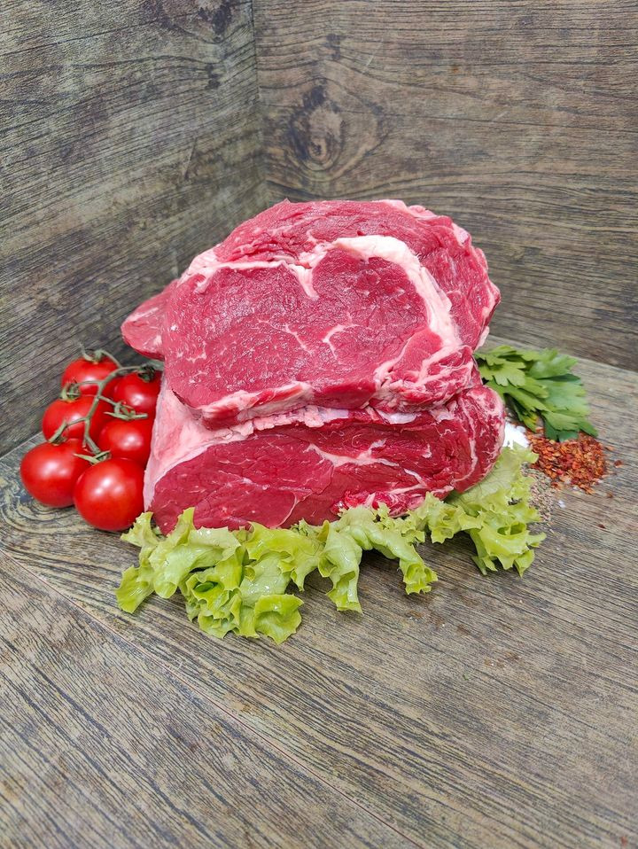 Tilbud på ribeye til kun 39,95 pr stk hos Meny Hjerting