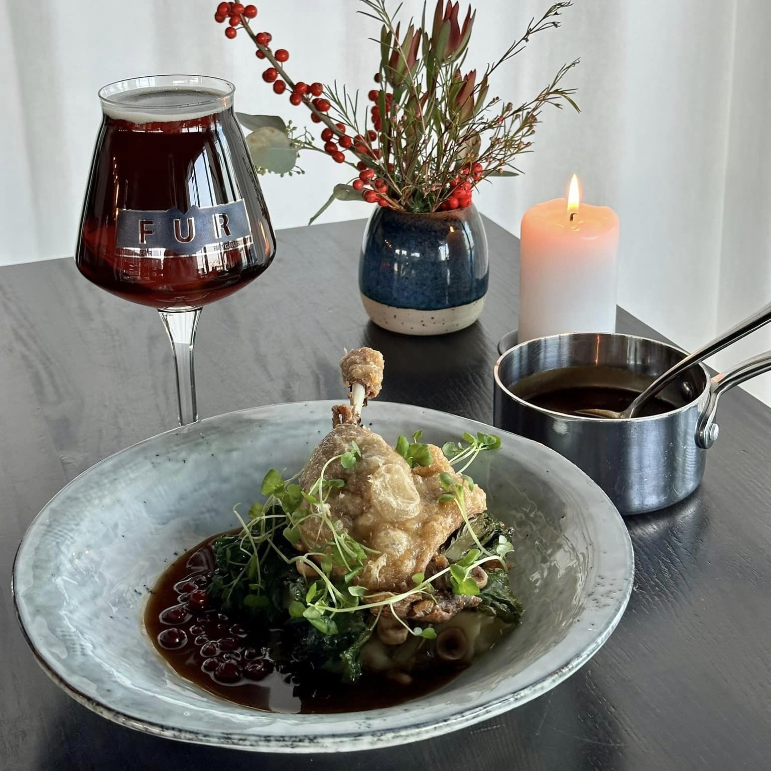 Bring smagsløgene i julestemning: Restaurant Ballasts inviterer til lækker tre-retters menu i december