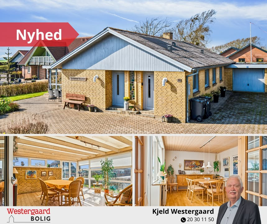 Westergaard Bolig præsenterer ny gulstensvilla i V. Hjermitslev