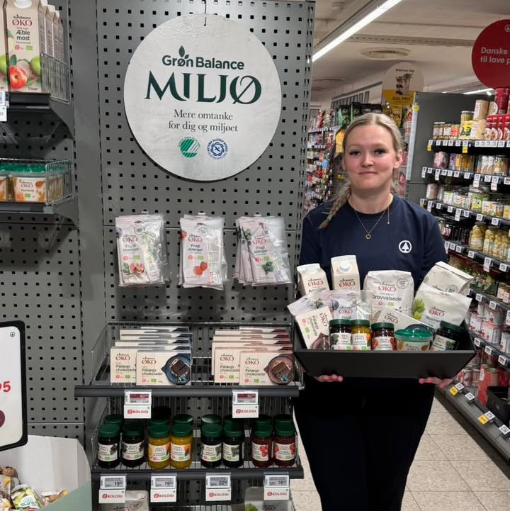 SPAR SKALLERUP A/S udlodder Grøn Balance morgenmadskurv