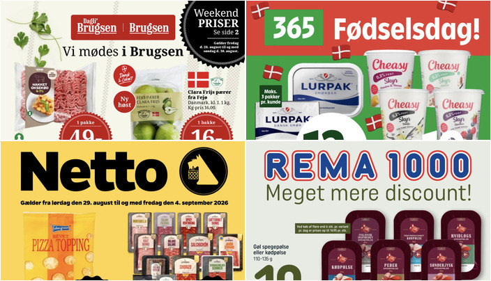 Lurpak smør til 12 kr. og Clara Friis pærer til 16 kr. - se de gode lokale tilbud