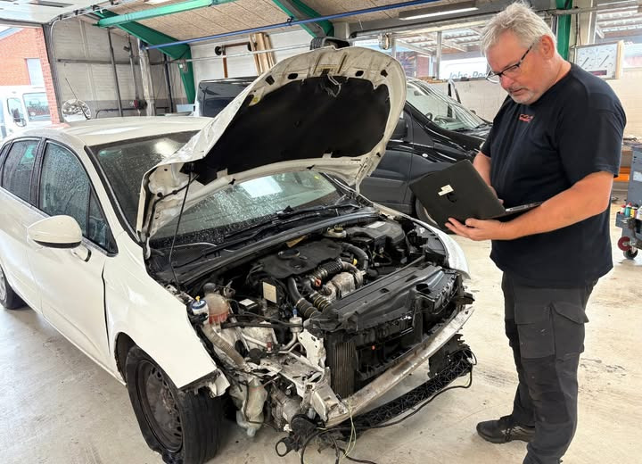 Steffenauer Auto klarer skader uanset forsikringsselskab