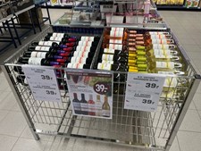 REMA 1000 Nykøbing Mors tilbyder vine til 39 kr. til weekenden