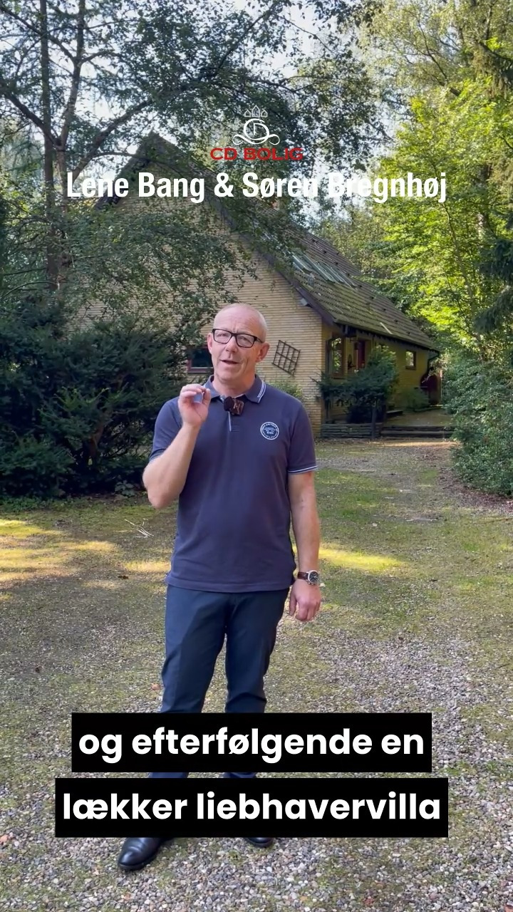 CD Bolig - Lene Bang & Søren Bregnhøj præsenterer ny villa i naturskønne Funder Ådal med unikke muligheder