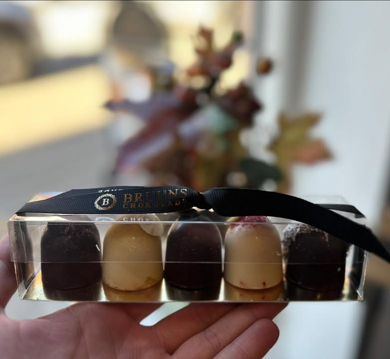 Bruuns Chokolade præsenterer mini flødeboller med fem forskellige smage