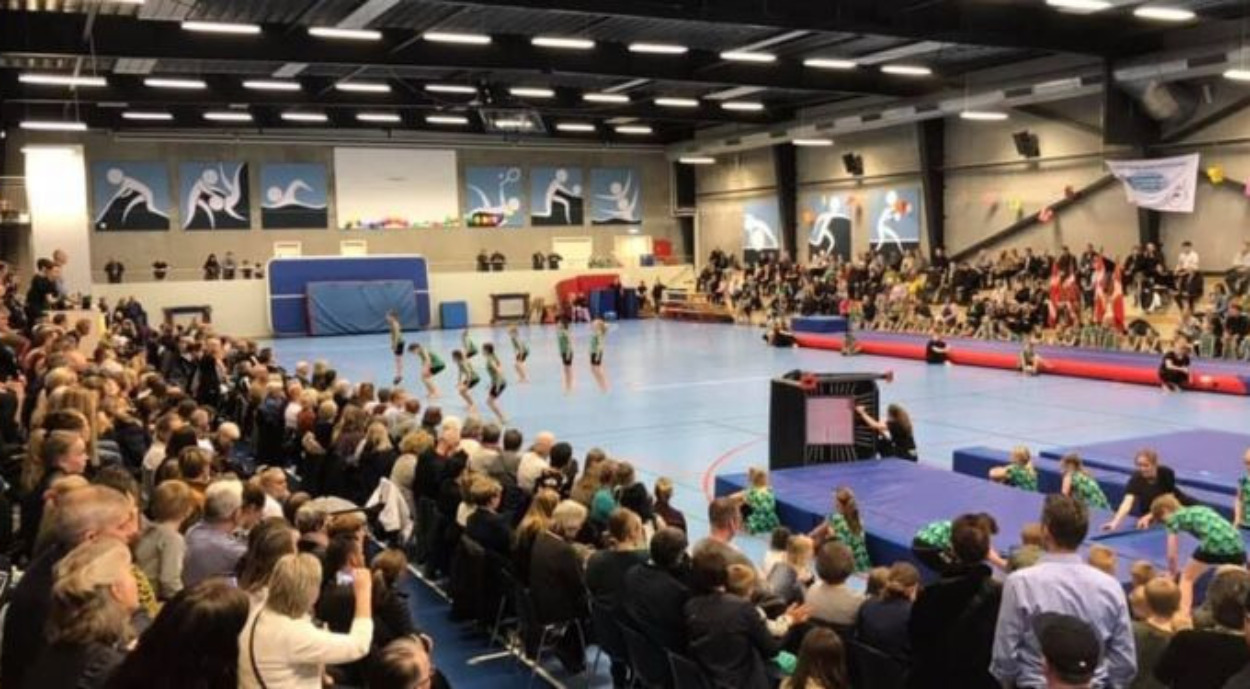 Kæmpe gymnastikopvisning i Vendia Hallen denne weekend