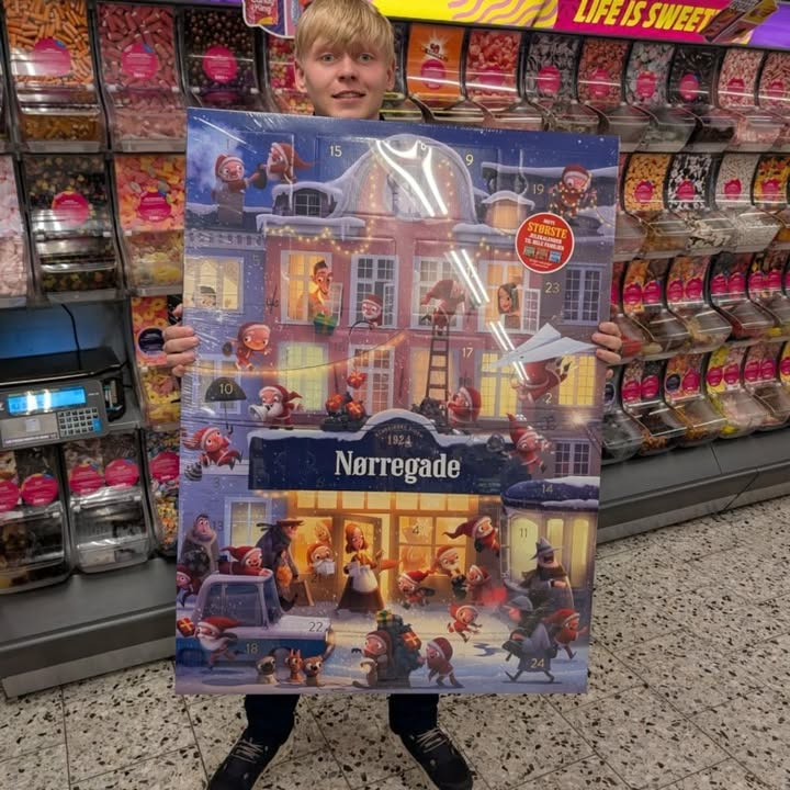 SuperBrugsen Hammerum lancerer Nørregades julekalender med begrænset parti